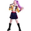 KAWELL Girls Pop Singer Costumes 3-14 Years, Toddler Halloween Cosplay Costume Kids Dance Stage Outfit Set