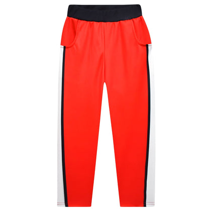 KAWELL Rise of Red Costume for Girls Zipper Jacket and Pants Red Halloween Dress Up 4-12 Years