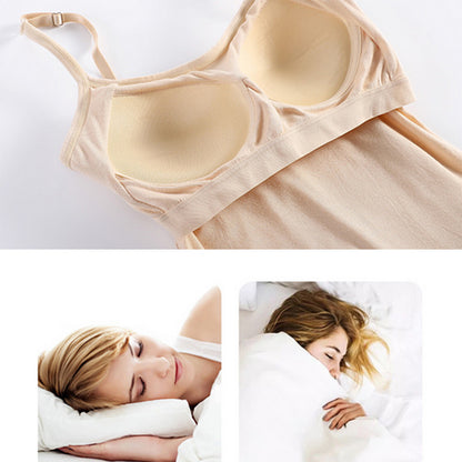 HuaAngel Girls Tank Tops 3 Packs Soft Modal Breathable Camisoles with Adjustable Strap and Padded Sizes M-3XL