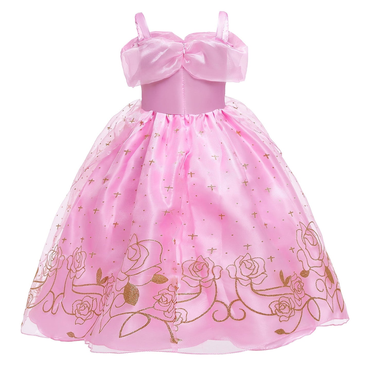 HAWEE Princess Dress up Birthday Party Fairy Pink Costume for Toddler/Little Girls