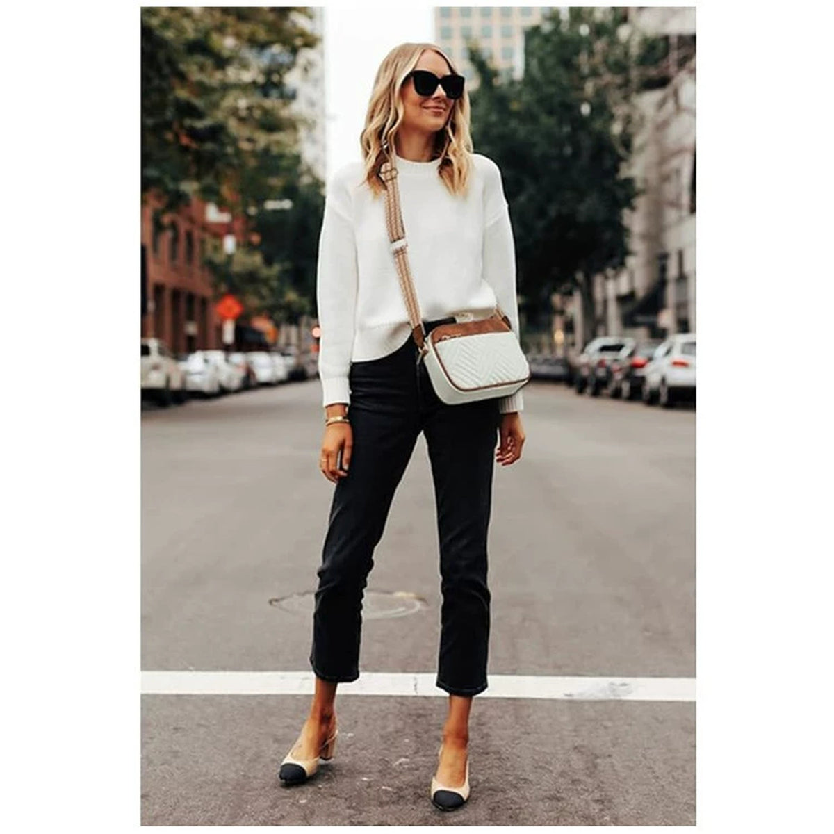 Multi-Zipper Crossbody Bag - Lifestyle view