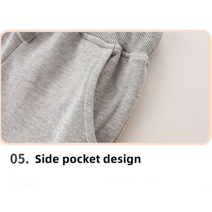 CHOYURME CHONYURM 3 Pack Toddler Boys Sweatpants Cotton Joggers Pants with Pocket and Drawstring