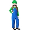 KAWELL Super Bros Costume for Adults Unisex Cap Gloves Fake Accessory Kit for Cosplay Halloween for Women Men