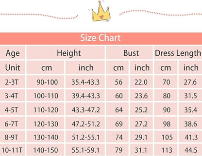 HAWEE Girls Princess Costume Princess Dress Up with Accessories for Halloween Cosplay Carnival Party