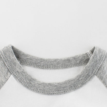 Pheans 7 Pack Unisex Infant Baby Crew Neck T-Shirt Toddler Short Sleeve Tees 100% Organic Cotton Shirts for Boys Girls 12 Months-9Years