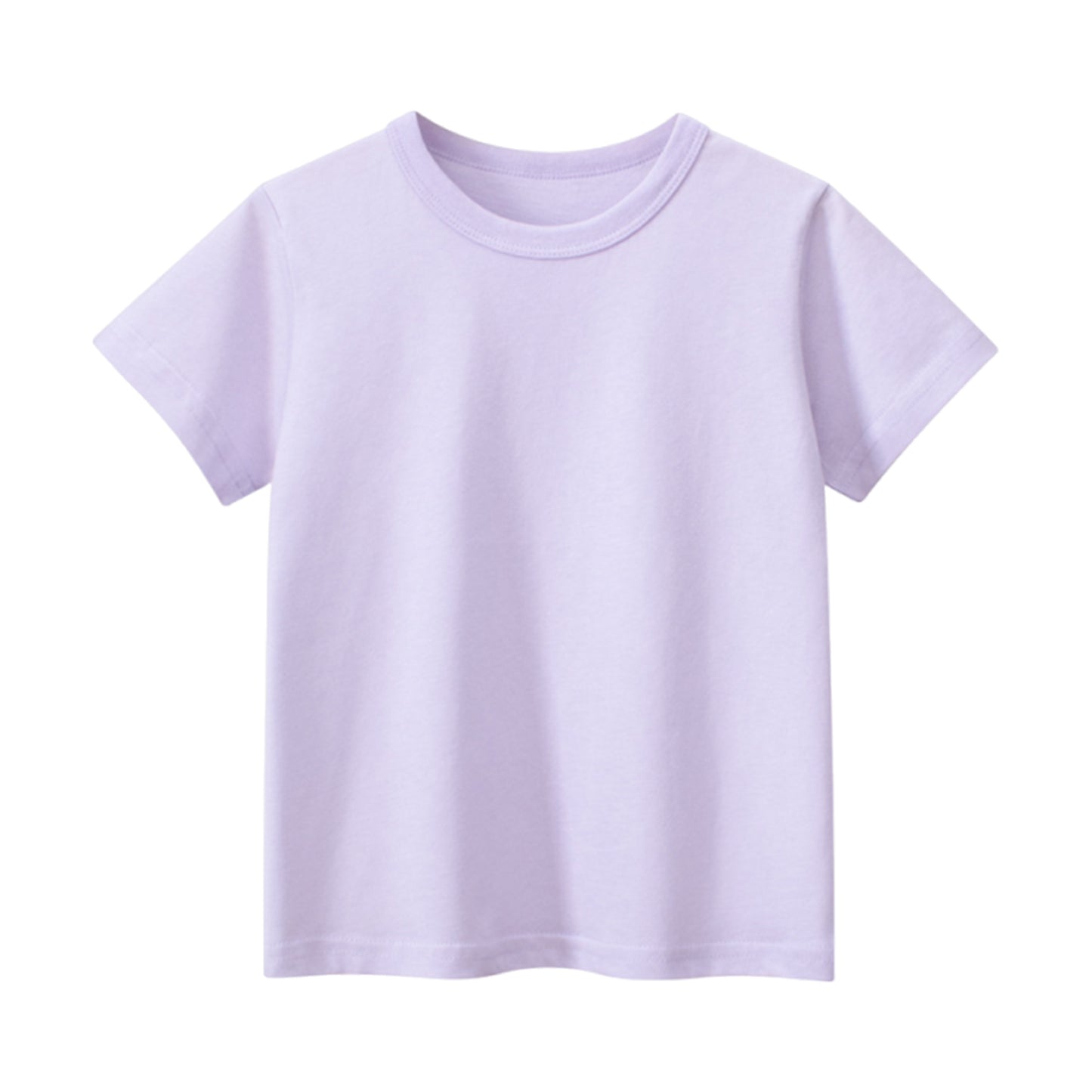 CHOYURME CHONYURM Toddler Girls Cotton Short Sleeve T-Shirt,Casual Daily Shirt for Kids,4-Pack,Sizes 2T-7T