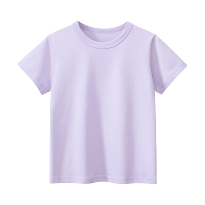 CHOYURME CHONYURM Toddler Girls Cotton Short Sleeve T-Shirt,Casual Daily Shirt for Kids,4-Pack,Sizes 2T-7T