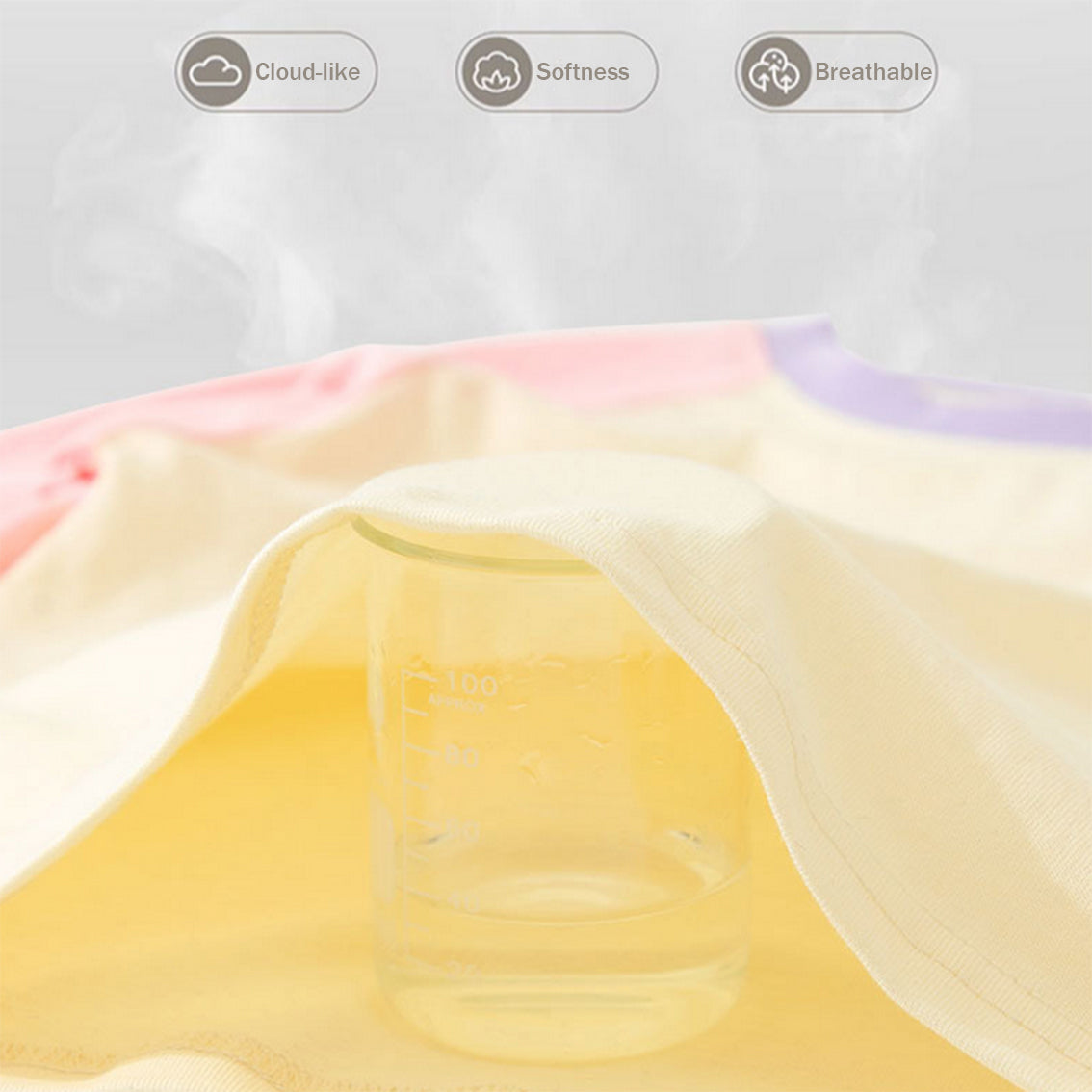 HuaAngel 3 Pack Boys Girls Combed Cotton T-Shirt Long Sleeve Crew Neck Basic Tees Sizes 3-13