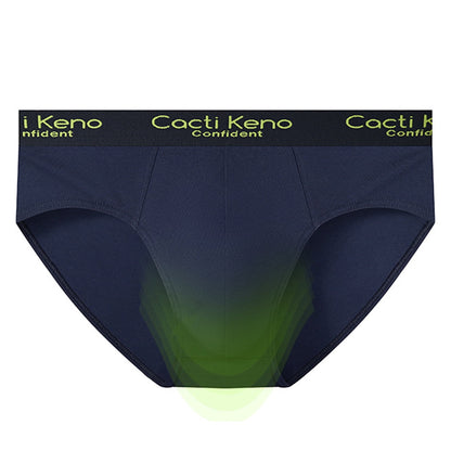 Phenas Men's Underwear Briefs Pack, Cotton Breathable Super Soft Comfort Lightweight Pouch Briefs in 4 Pack