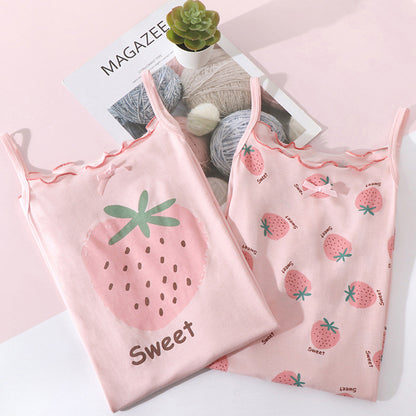 HuaAngel 2-Piece Girls Soft Nightgowns Lightweight Breathable Sleepwear Sizes 4-14