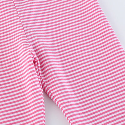HuaAngel Girls Leggings Cotton with Elastic Waistband 4 Pack Sizes 2-7