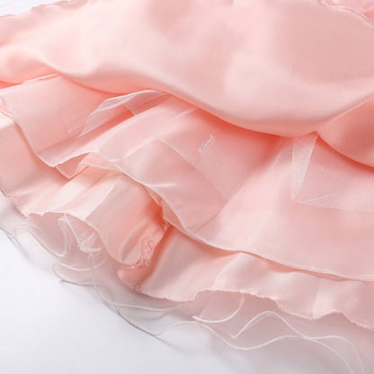 HAWEE Flower Girls Dress Sleeveless Sequin Tutu Princess Dress Birthday Party Pageant Ball Gown for Age 3-10 Years Old