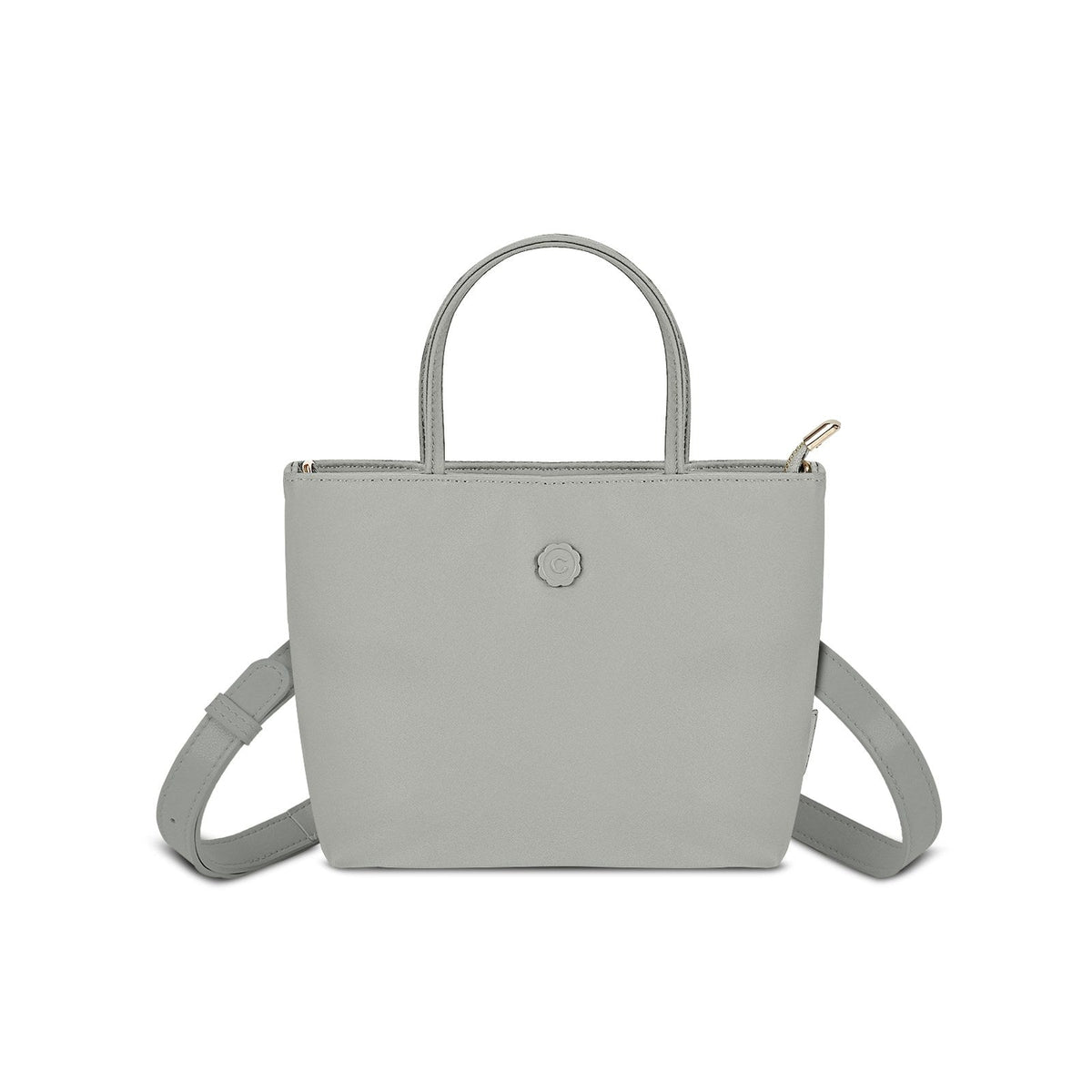 LOEL Premium Small Top-Handle Crossbody Bag for Women - Gray - view 1