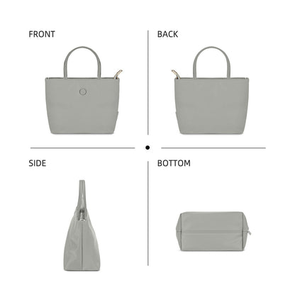 LOEL Premium Small Top-Handle Crossbody Bag for Women - Gray - view 3