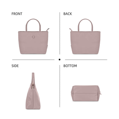 LOEL Premium Small Top-Handle Crossbody Bag for Women - Light Purple - view 3