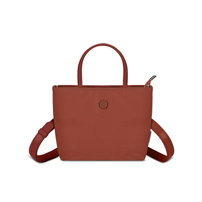 LOEL Premium Small Top-Handle Crossbody Bag for Women - Maroon - view 1