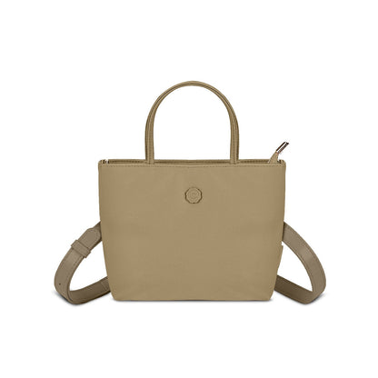 LOEL Premium Small Top-Handle Crossbody Bag for Women - Milk Tea - view 1