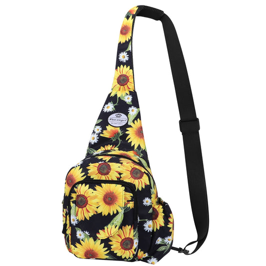 HAWEE Crossbody Sling Bags for Women, Small Sling Shoulder Backpack with Convertable Strap Fashionable Travel Chest Pack for Trip Sports Work