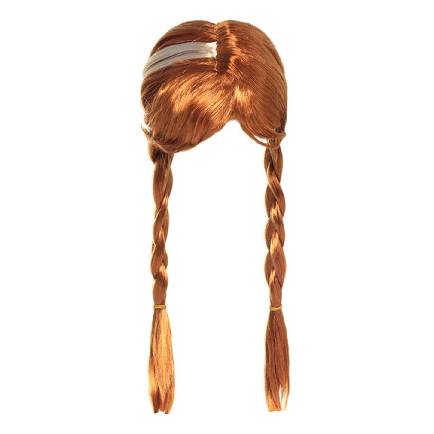 HAWEE Girls Blonde Long Braided Wig, Synthetic Costume Wig