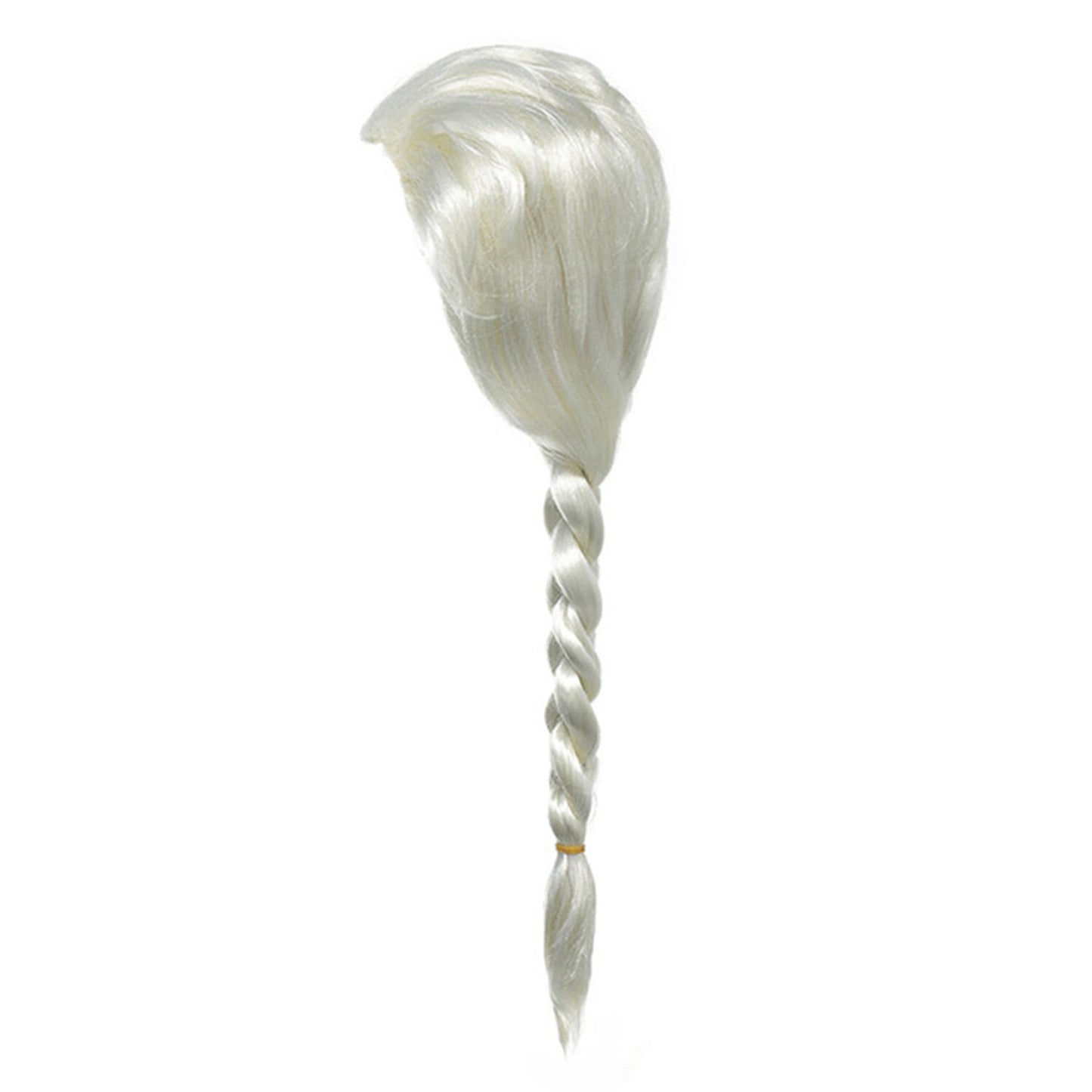 HAWEE Girls Blonde Long Braided Wig, Synthetic Costume Wig