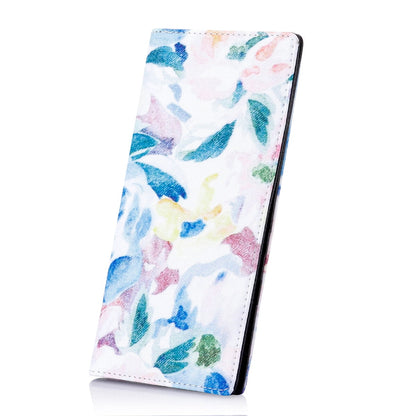 HAWEE Slim Bifold Wallet for Women, RFID Blocking Long Purse Thin Travel Credit Card Holder