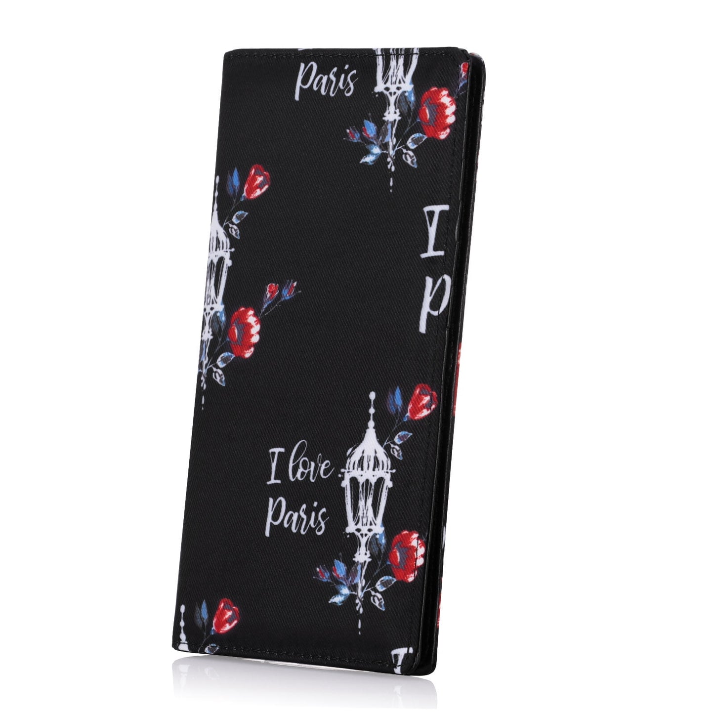 HAWEE Slim Bifold Wallet for Women, RFID Blocking Long Purse Thin Travel Credit Card Holder