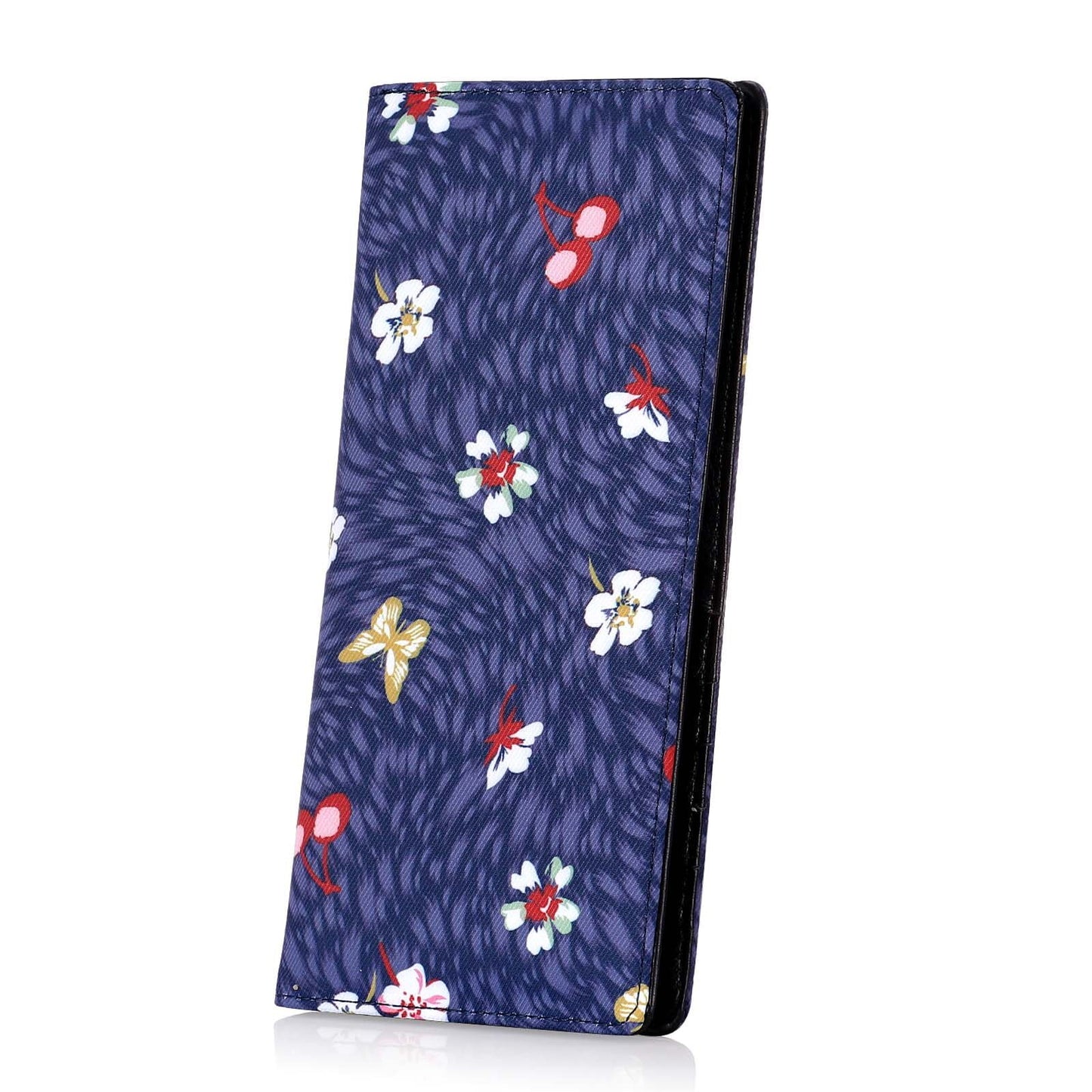 HAWEE Slim Bifold Wallet for Women, RFID Blocking Long Purse Thin Travel Credit Card Holder