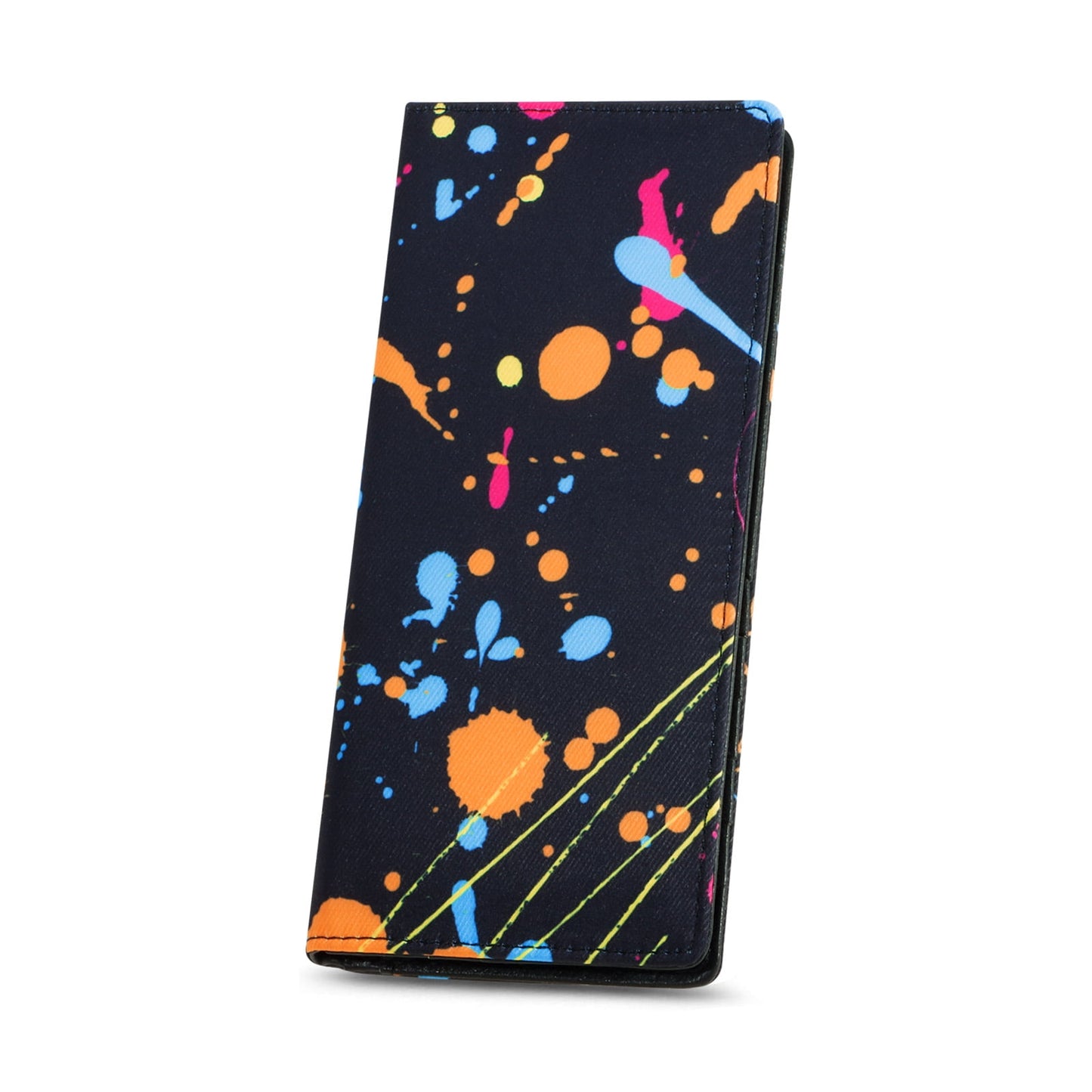 HAWEE Slim Bifold Wallet for Women, RFID Blocking Long Purse Thin Travel Credit Card Holder