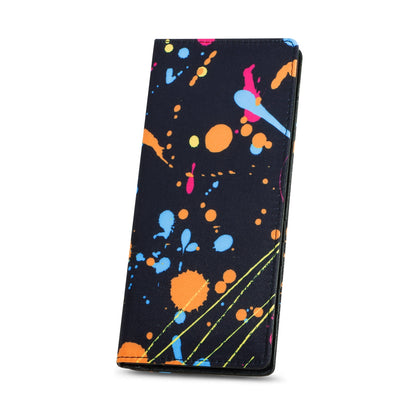 HAWEE Slim Bifold Wallet for Women, RFID Blocking Long Purse Thin Travel Credit Card Holder