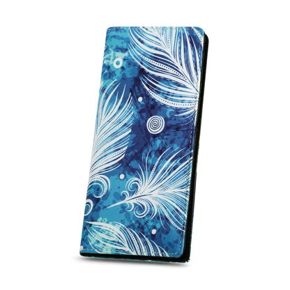 HAWEE Slim Bifold Wallet for Women, RFID Blocking Long Purse Thin Travel Credit Card Holder