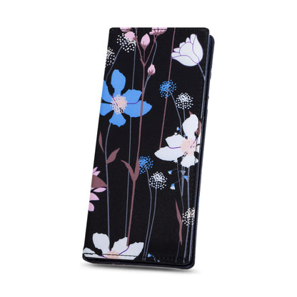 HAWEE Slim Bifold Wallet for Women, RFID Blocking Long Purse Thin Travel Credit Card Holder