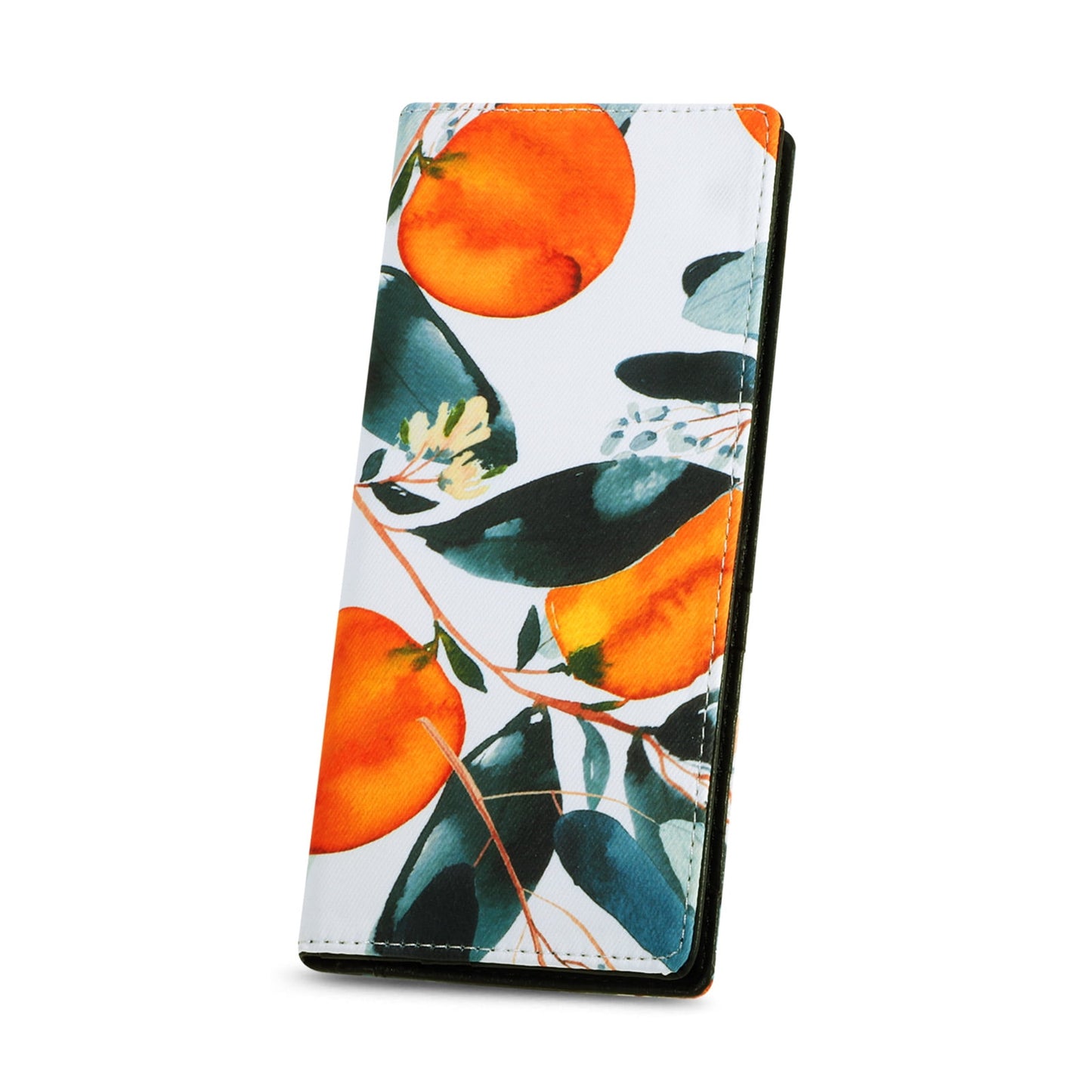 HAWEE Slim Bifold Wallet for Women, RFID Blocking Long Purse Thin Travel Credit Card Holder