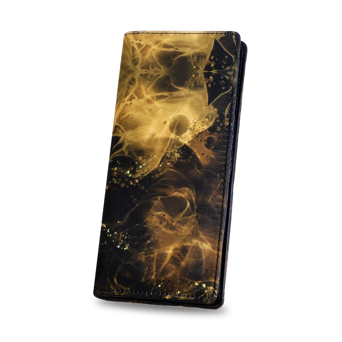 HAWEE Slim Bifold Wallet for Women, RFID Blocking Long Purse Thin Travel Credit Card Holder
