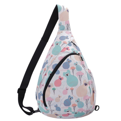 KAWELL Sling Backpack - Unisex Messenger Bag Crossbody Backpack Travel Multipurpose Daypacks for Men Women Lady