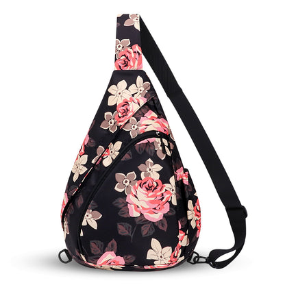 KAWELL Sling Backpack - Unisex Messenger Bag Crossbody Backpack Travel Multipurpose Daypacks for Men Women Lady