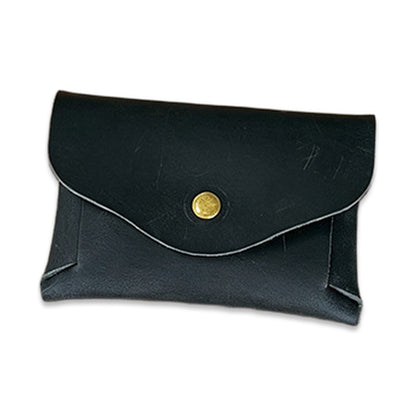 LOEL Genuine Leather Card Holder Wallet for Men Women
