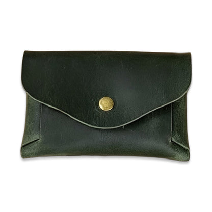 LOEL Genuine Leather Card Holder Wallet for Men Women
