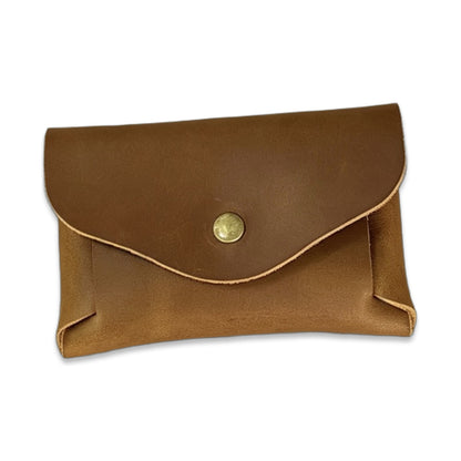 LOEL Genuine Leather Card Holder Wallet for Men Women