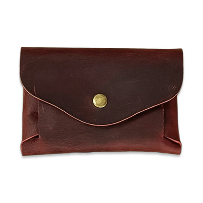 LOEL Genuine Leather Card Holder Wallet for Men Women