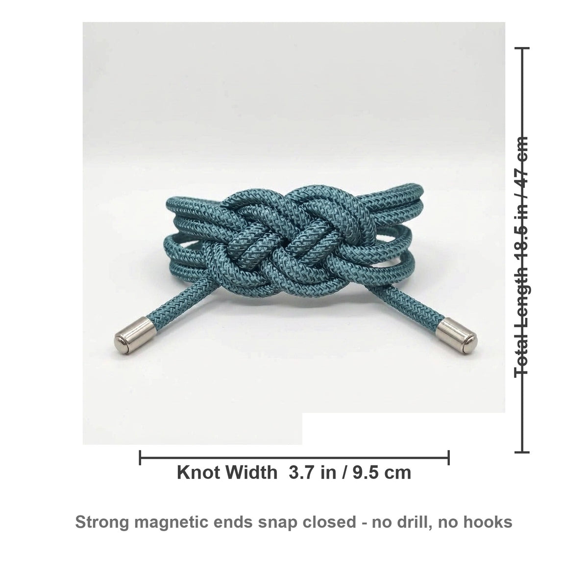 Size diagram 18.5 in total length