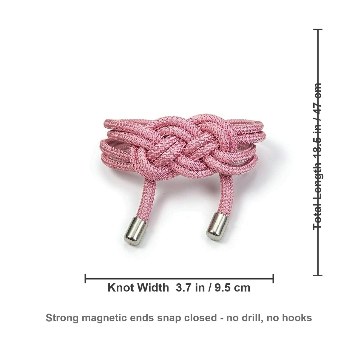 Size diagram 18.5 in total length