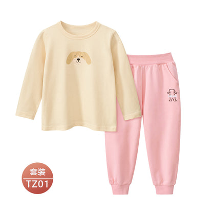 27home品牌童装秋季新品批发 女童韩版长袖T恤宝宝衣服一件代销