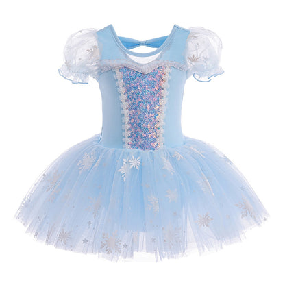 Phenas Ballet Leotards Tutu Dress for Toddler Girls Ballerina Outfits Dance Costume Dancewear with Tulle Skirt