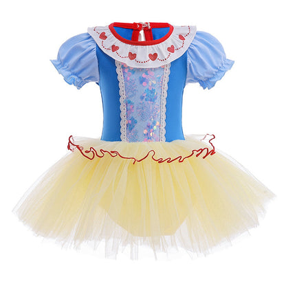 Phenas Ballet Leotards Tutu Dress for Toddler Girls Ballerina Outfits Dance Costume Dancewear with Tulle Skirt