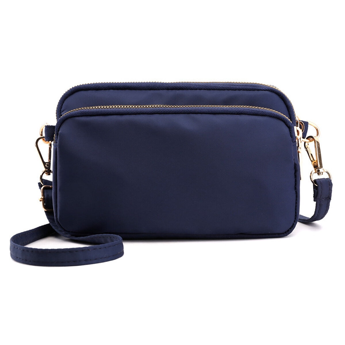 Small Crossbody Bag for Women Waterproof Shoulder Bag Casual Nylon Purse Handbag with Multi Pocket for Women Lady