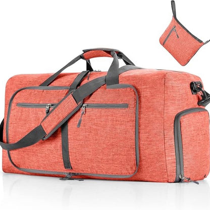 URSOFINE 115L/85L/65L Large Duffle Bag, Foldable Travel Gym Bag with Shoe Compartment, Lightweight Water Repellent Tear Resistant for Camping, Weekender, Overnight Travel