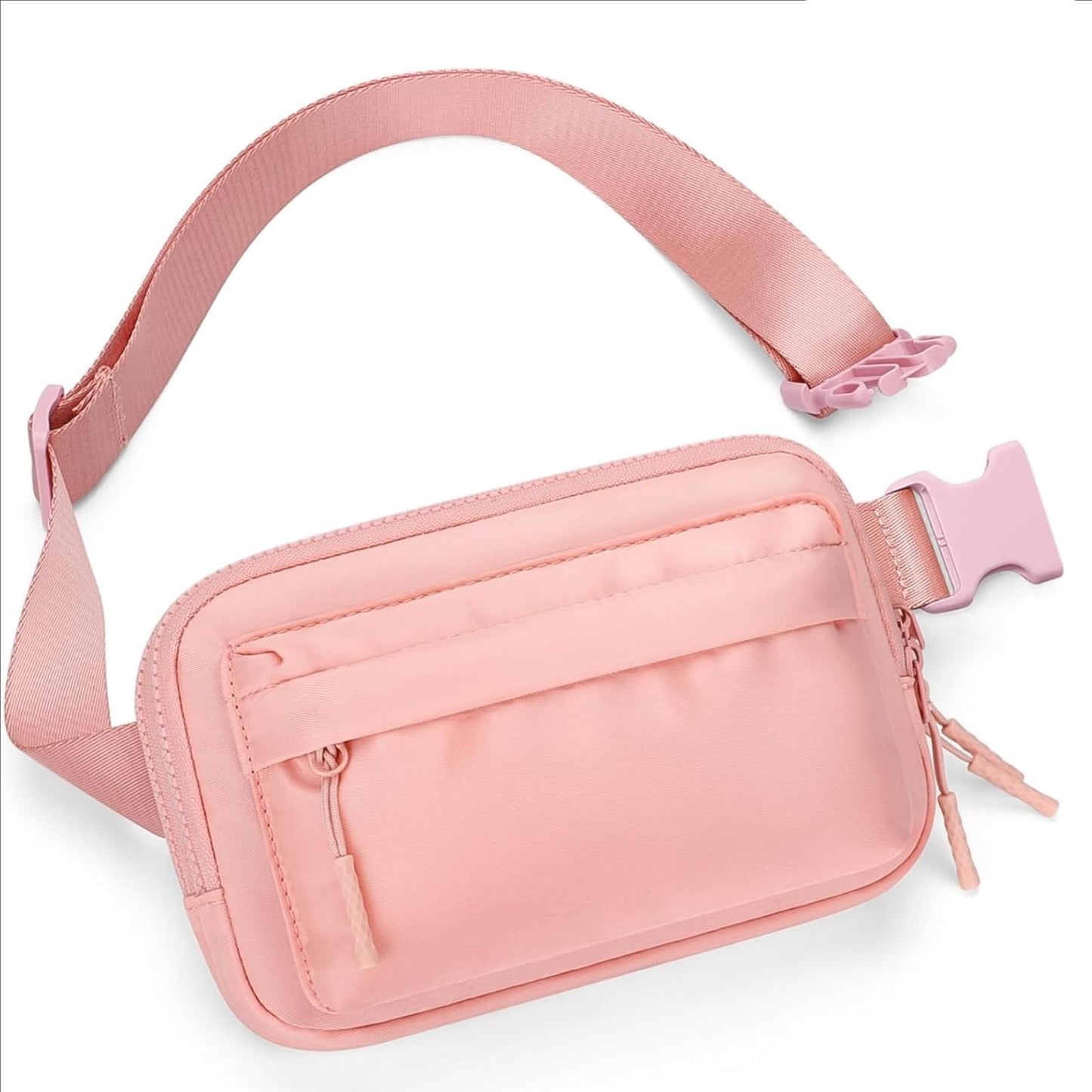 URSOFINE Fanny Pack Men Women Water-resistant with 4 Compartment, Adjustable Lightweight Crossbody Sling Bag for Travel, Gym, Running – Fits Phone & Essentials (Gift Idea)