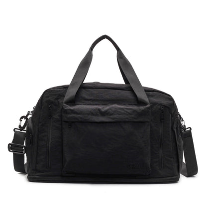 URSOFINE Travel Bag for Men Women, Duffle Bag & Gym Bag with Shoe Compartment, Weekender Overnight Bag with Toiletry Bag, Carry on Bags for Airplane for Travel, Trip, Gym, Yoga