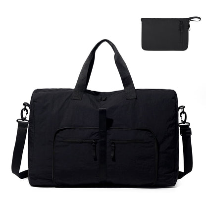 URSOFINE Travel Duffel Bags 35L, Gym Travel Bag & Packable Duffle Bag for Men, Foldable Overnight Weekender Bags for Women & Men with Adjustable Shoulder Strap