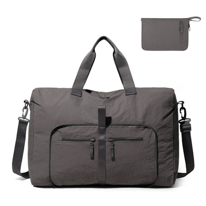 URSOFINE Travel Duffel Bags 35L, Gym Travel Bag & Packable Duffle Bag for Men, Foldable Overnight Weekender Bags for Women & Men with Adjustable Shoulder Strap